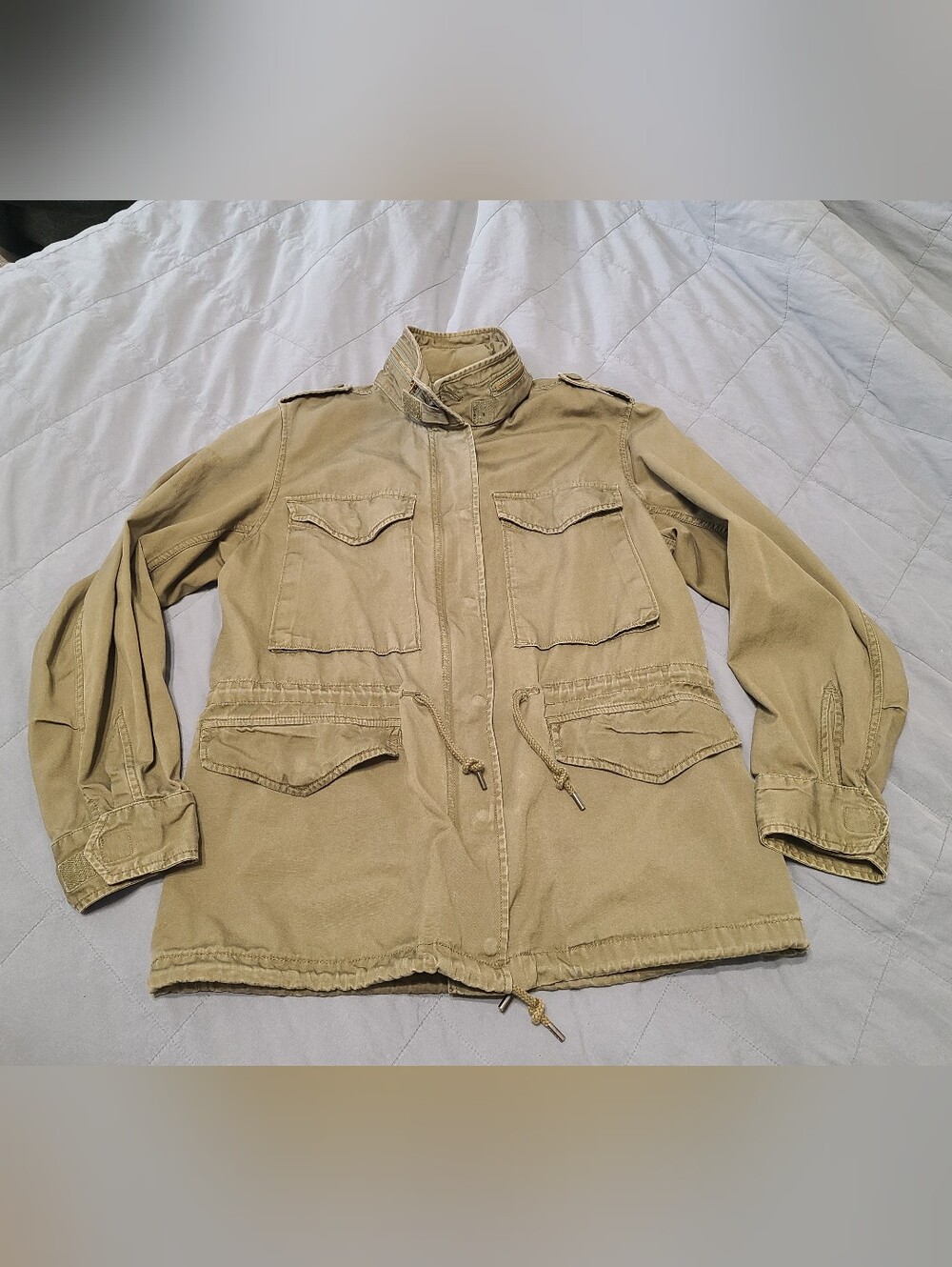 Denim & Supply Ralph Lauren Army Green M-65 Field Jacket Size M